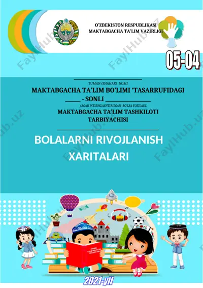 bolaning rivojlanish xaritasi — DOC