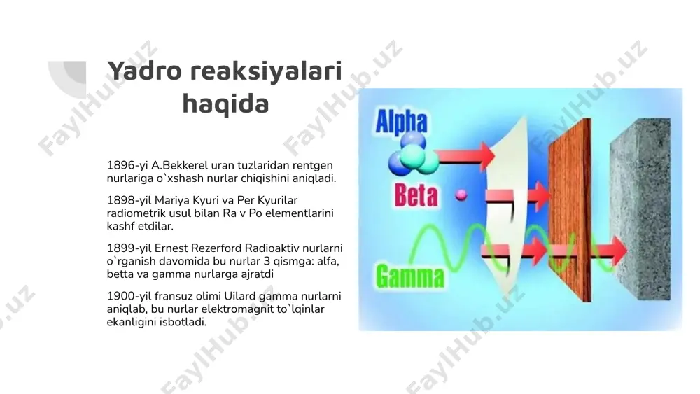 bo`lib qolgan. ichak tayoqchalari mol go`shti, meva sharbati, salat, don mahsulotlaridan o`tib kasalliklarga olib kelai. nurlantirish texnologiyasi tibbiy anjomlarni sterillashtirishga oxshaydi.kobalt granulalari zanglamaydigan po`latdan yasalgan stellajlarga o`rnatilgan trubkalarga joylashtiriladi. qator stellajlar orqali gamma nurlari o`tkazilganda, bakteriyalar halok bo`ladi.ovqat orqali o`tgan gamma nurlar faqat bakteriylarni o`ldirib, ovqatni radioakti qilib qo`ymaydi. ammo oz miqdorda bo`lsa ham b1 va c vitaminlarini yo`qotishi mumkin. nur kasalligi odatda 25 berdan kam nurlanishni aniqlash imkoni mavjud emas. butun tanani 100 ber bilan nurlanishi esa oq qon tanachalarining ishlab chiqarilishini vaqtinchalik kamaytirib yuboradi. tanadagi nurlanish 300 berdan oshib ketsa leykotsitlar miqdori nolga tushib ketishi ham mumkin. bunda odam ich ketishi, soch to`kilishi va infeksiyadan aziyat chekadi.nurlanish 500 ber miqdorida bo`lsa bu 50% aholida o`limga olib kelgan brahiterapiya bu radioaktiv izotoplarni organizmga implant sifatida joylashtirishga asoslanib, nur terapiyasining bir turi hisoblanadi. bu usulda radioaktiv izotoplar implantatsiya qilinadi va u ichki nur terapiyasi deb ham nomlanadi.sog`lom to`qimalarga iloji boricha …