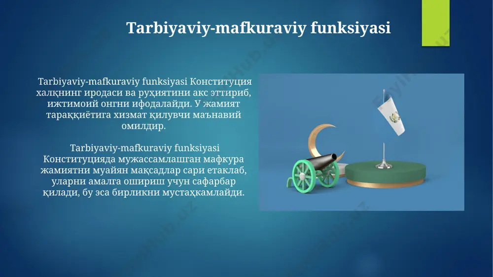 o'zbekiston respublikasining konstitutsiyasi va milliy mafkura - Page 4