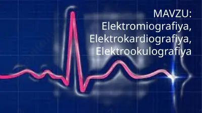 elektromiografiya — PPTX