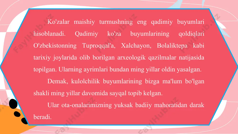 8-mavzu amaliy bezak san'atida shakl va mazmun 7-sinf - Page 5