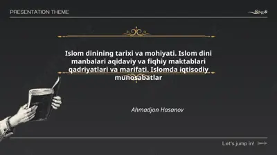 islom dinining tarixi va mohiyati — PPTX