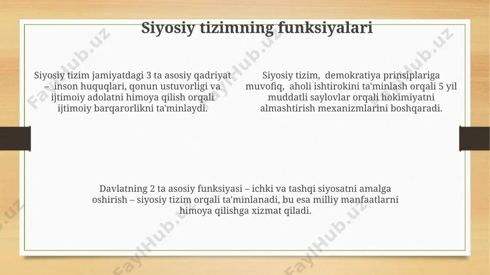 davlat tuzulish shakli. siyosiy tartibor - Page 4