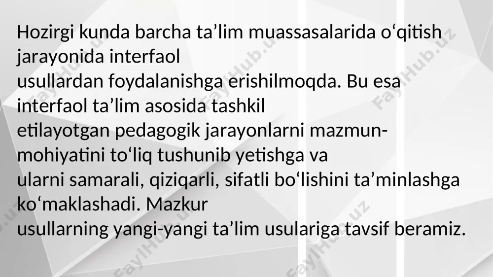 ta'limning interfaol metodlar va usullari - Page 5