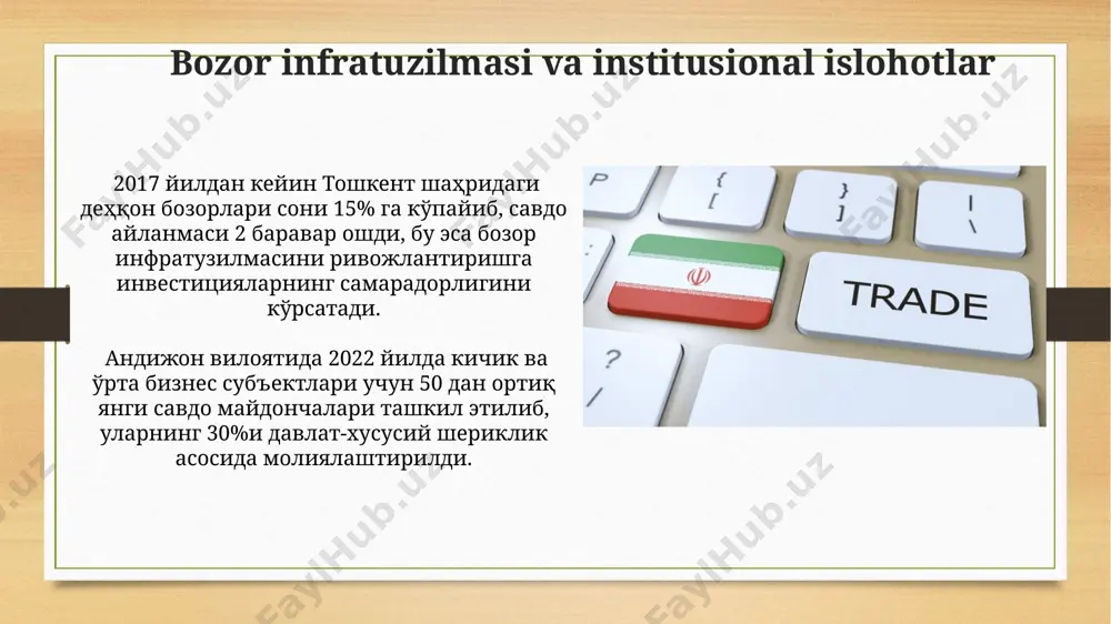 oʻzbekistonda bozor munosabatlarining rivojlanishi - Page 4