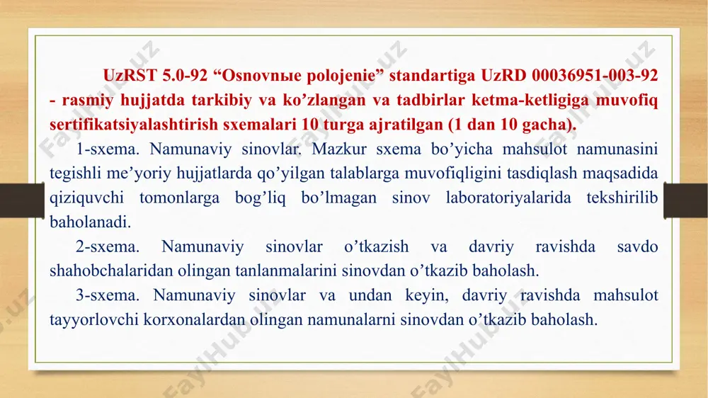 sertifikatlashtirish sxemalari - Page 5