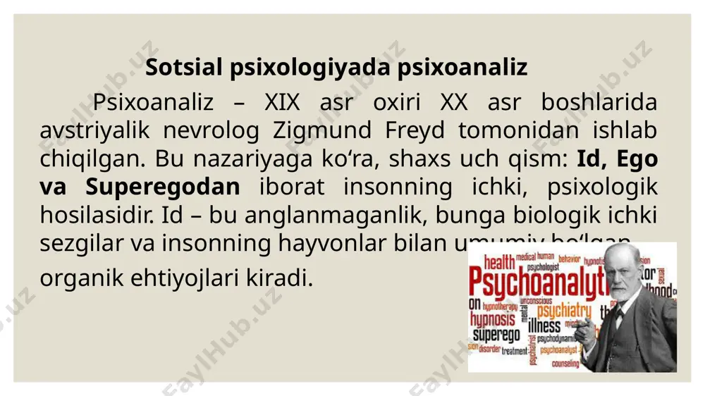 iyatlari tashqi stimul qonuniyatlaridan keltirib chiqariladi. bixeviorizm yo‘nalishlari doirasida o‘tkazilgan sotsial psixologik tadqiqotlar avvalo amerikalik olimlar k.xoll va v.skinnerlar nomi bilan bog‘liq. ular va ularning izdoshlari hisoblangan n.miller, d.dollard, dj.tibo, g.kelli - ikki kishi o‘rtasidagi munosabatlarning xilma xil eksperimental ko‘rinishlarini tadqiq qilib, ular laboratoriyalarda o‘tkazilgan tadqiqotlarda asosan mustahkamlash g‘oyasini isbot qilishga urinildi. klassik bixeviorizmdan farqli o‘laroq sotsial psixologik bixevioristlar hayvonlar o‘rniga laboratoriyaga naqd pulga odamlarni taklif eta boshladilar, shuning uchun ham ularning g‘oyasida biologizm va mexanizm tarzda ilgarigi hayvonlarda to‘plangan dalillar modelini insonlarda qo‘llash hollari kuzatildi. sotsial psixologiyada kognitivizm kognitivizm k.levin nazariyasi asosida paydo bo‘lgan psixologik yo‘nalish bo‘lib, undagi o‘rganish ob’yekti munosabatlar tizimidagi kishilar, ularning bilish jarayonlari, ong tizimiga taalluqli bo‘lgan kognitiv holatlar bo‘ldi. kognitiv maktab vakillari (j.piaje, u.nayser, j.bruner, r.atkinson va b.) inson bilimlarining shakllanish usullari; sensor axborotning hosil bo‘lishi, bilish jarayonlari tuzulmaviy bloklarining vujudga kelishi va rivojlanishi, inson bilimi va xulq-atvorining xotirada bilim hosil bo‘lishidagi roli, intellektual funksiyalarning …
