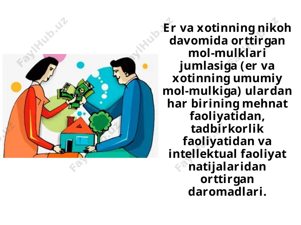 er-xotinning mulkiy huquq va majburiyatlari 11-sinf - Page 3