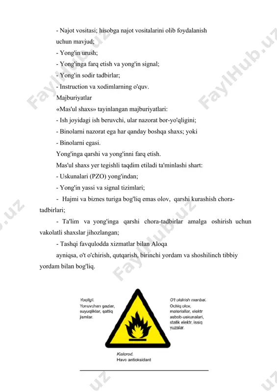 bo'lishi mumkin. (qarang. sek. 11,4 a, b) gazlar - yonuvchi gazlar lpg (suyultirilgan gaz ballonlariga, odatda propan va butan), atsetilen (resurs) va vodorod mavjud. portlash sodir bo'lishi mumkin portlash zonasida havo / gaz aralashmasi bo'lsa. (qarang. sek. 11,5, a vab)yong'inlari 1992 tasniflagichi: yong'in britaniya standarti eng 2 muvofiq tasniflanadi. elektr uskunalar o'z ichiga a, b, c, d va f, ortiqcha yong'in - barcha amaliy maqsadlar uchun, beshta yirik olov sinflar bor. bs 7937: quyidagicha 2000 specification neft olov ovqat pishirish foydalanish uchun ko'chma yong'inga qarshi bo'lgan yoqilg'i va yong'indan uskunalar qarab yangi sinf f. turkum joriy: class a - bunday yog'och, qog'oz, karton, to'qimachilik, mebel va plas-qattiq materiallar taalluqli yong'inlar, yonganda bek, odatda embers yorqin bor qaerda. bunday yong'in suv bilan erishiladi sovutish tomonidan o'chirar etiladi. class b - bunday bo'yoqlar, moylar yoki yog'lar deb suyuqlik va suyultirilgan moddalar bilan bog'liq yong'inlari. ular bo'linishi mumkin: class bl - metanol kabi …