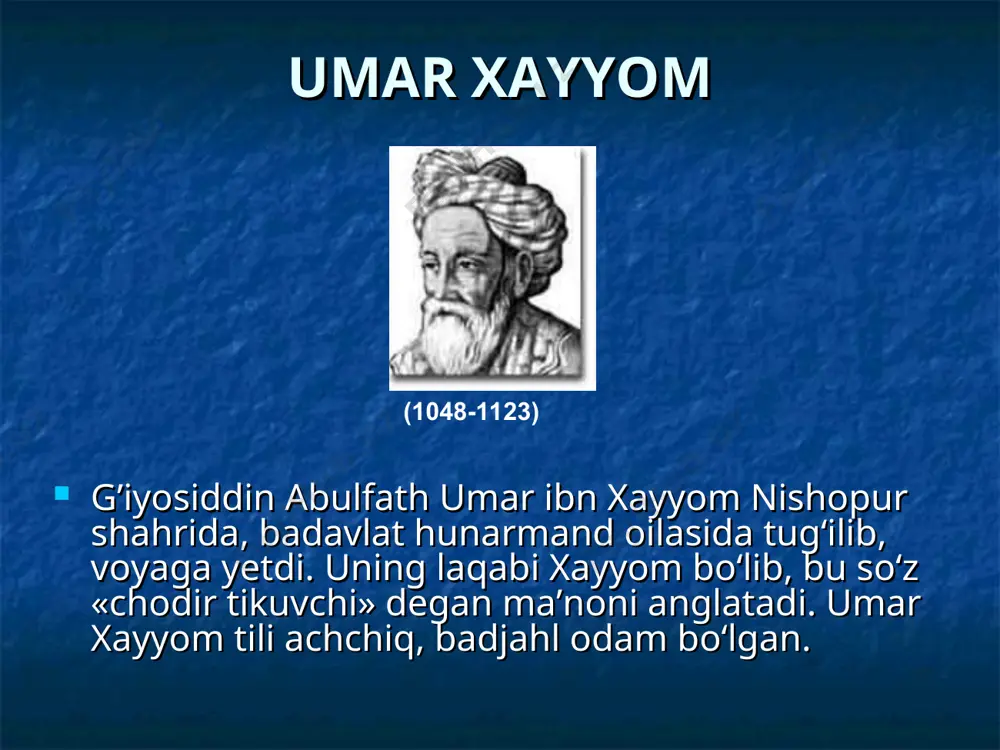umar xayyomning pedagogik qarashlari - Page 3
