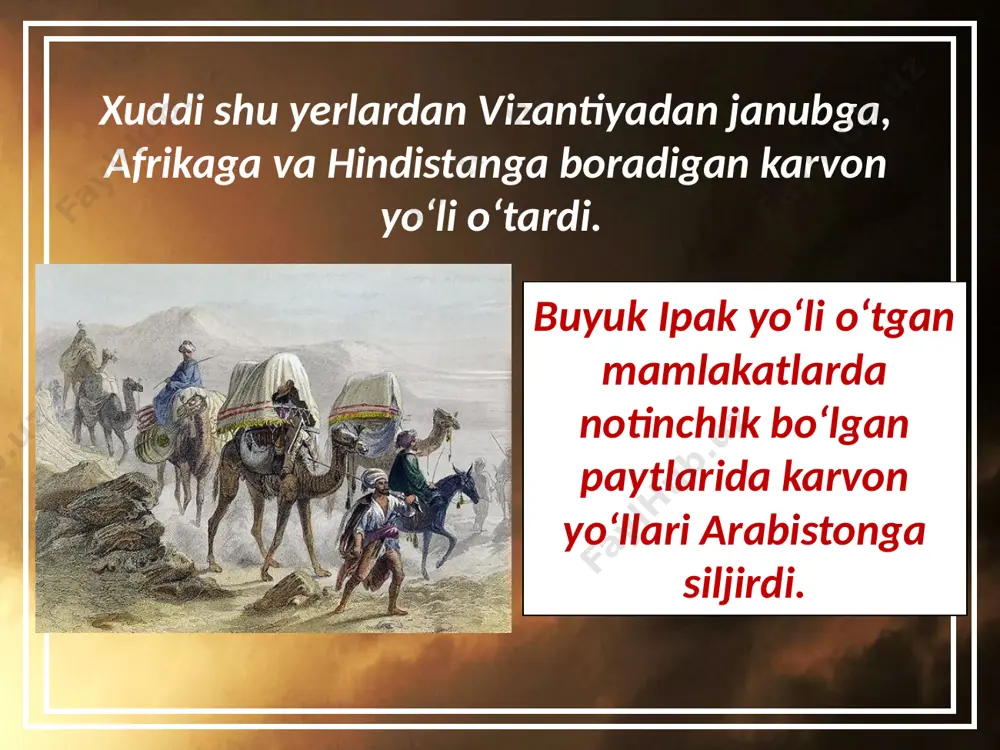 arabiston ilk o‘rta asrlar boshida. 7- sinf - Page 5