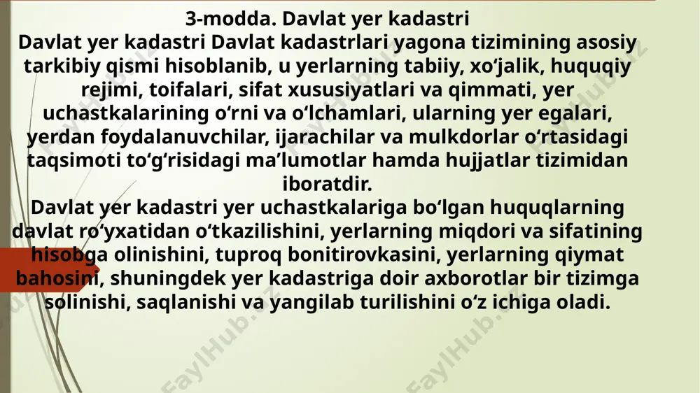davlat yer kadastri haqida 389 sonli qarori - Page 5