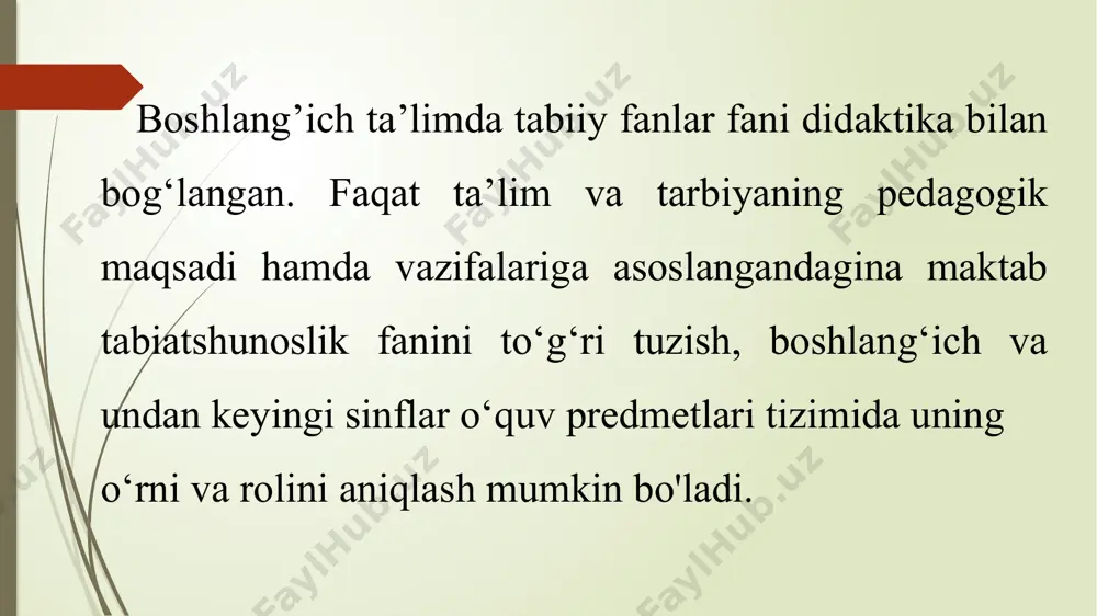 tabiiy fanlarni o'qitish metodikasi - Page 5
