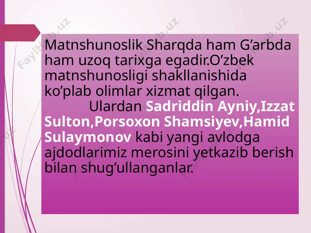 matnshunoslikning dolzarb muammolari - Page 3