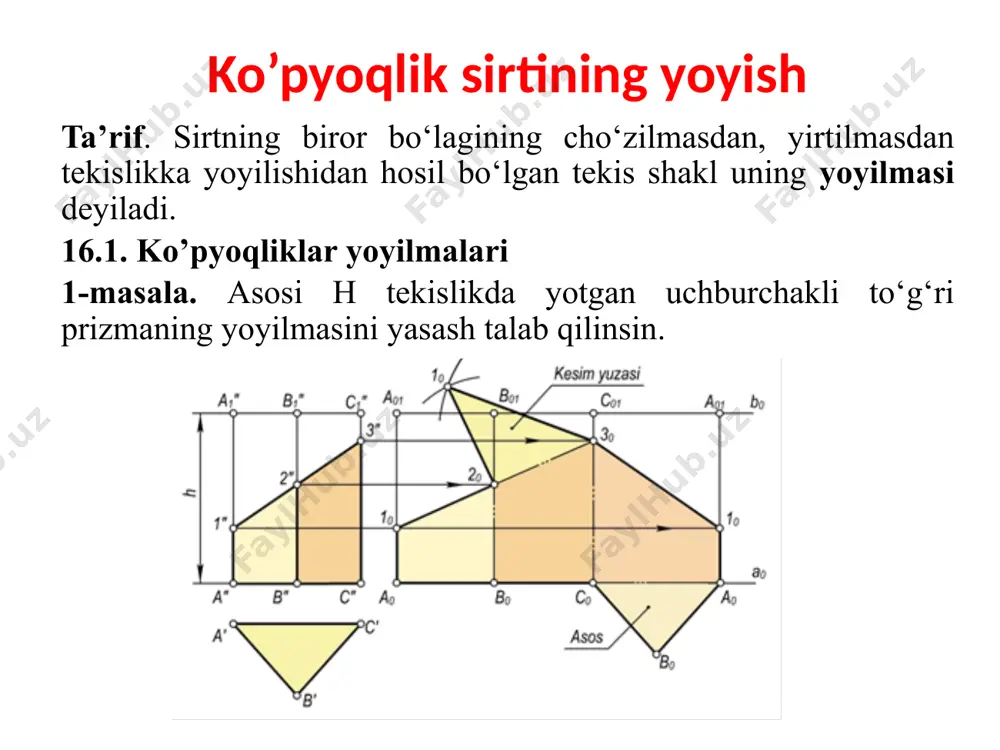 konussirtining yoyilmasini yasash - Page 4