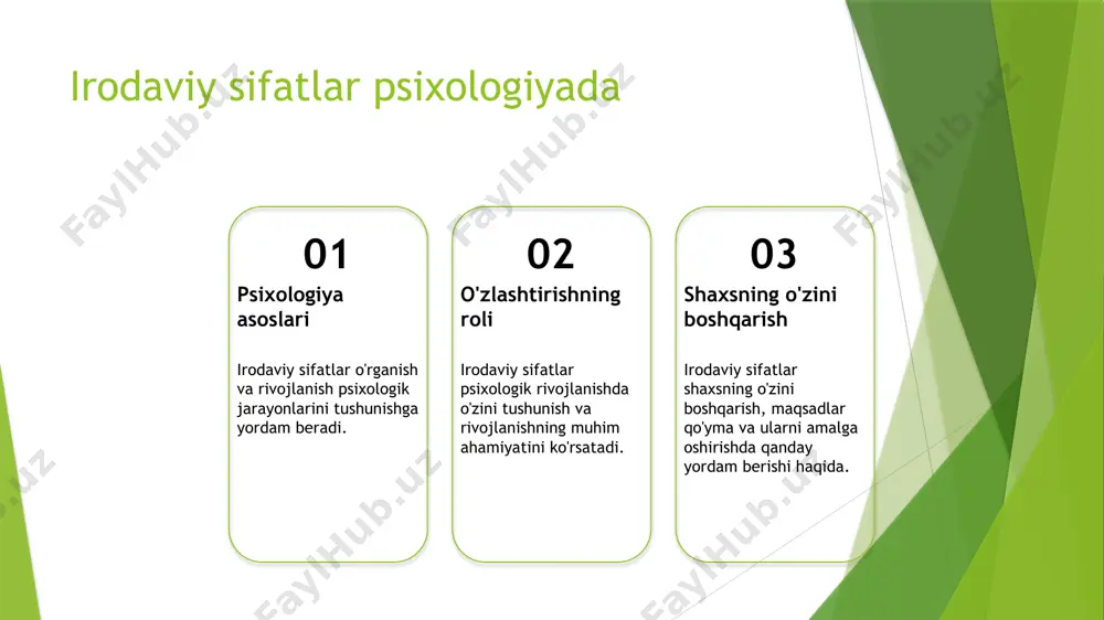 shaxsning irodaviy sifatlarini rivojlanishi - Page 5