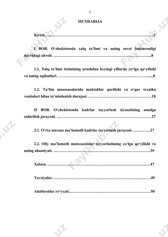 yillari o‘z o‘tmishimizni, o‘z madaniyatimizni xolisona bilib olish davridir. bu jahon hamjamiyati, tarix oldidagi vazifamizni anglab olish davridir". o‘zbekiston respublikasi taraqqiyotining hozirgi bosqichida vatan tarixini barcha davrlarini tahlil etish, ularni yangi nazariy-metodologik asosda bayon qilish, xolis xulosalar chiqarish- tarix fanining dolzarb vazifalaridan biriga aylanmoqda. shuningdek, 1946-1985 yillarda o‘zbekistonda madaniyatning umumiy ahvoli va uning muammolarini janubiy viloyatlar misolida ilmiy jihatdan tadqiq etish ham yuqorida sanalgan vazifalar qatoriga kiradi. o‘zbekistonning sovet hukmronligi davridagi madaniy hayotini o‘rganishning dolzarbligi prezident islom karimovning 1996 yil 18 sentabrdagi o‘zbekiston respublikasi prezidenti huzuridagi davlat va jamiyat qurilishi akademiyasi qoshida "o‘zbekistonning yangi tarixi markazini tashkil etish to‘g‘risida"gi farmoyishi hamda vazirlar mahkamasining 1996 yil 16 dekabrdagi qarorida ham alohida qayd etildi. shuningdek, i.a.karimovning 1998 yil 26 iyunda bir guruh yetakchi tarixchi olimlar va ijodiy ziyolilar vakillari bilan uchrashuvida, vazirlar mahkamasining 1998 yil 27 iyuldagi "o‘zbekiston respublikasi fanlar akademiyasi tarix instituti faoliyatini takomillashtirish to‘g‘risida"gi qarorida ham sovet mustabid tuzumi vaqtidagi …