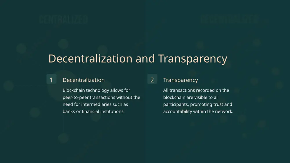 icity of products. financial services blockchain facilitates secure and efficient cross-border payments, reducing processing delays and transaction costs. healthcare data security blockchain ensures the integrity and privacy of medical records, improving data accuracy and patient confidentiality. smart contracts automated and self-executing contracts on the blockchain streamline processes and reduce the need for intermediaries. 10 image1.png image2.png image3.png image4.png image5.png image6.png image7.png image8.png