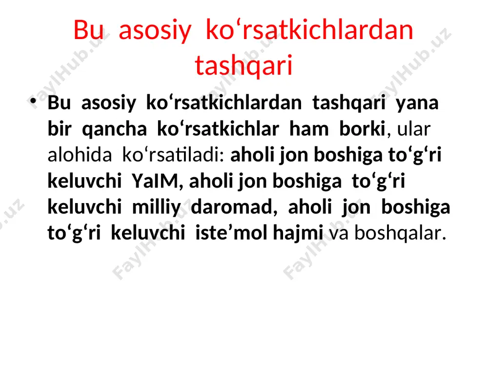 akdir iqtisodchilar kambag‘allik deganda nimani tushunadi? kambag‘allik deb iqtisodchilar sizu biz kabi hamma oddiy insonlar tushunadigan narsani nazarda tutgan. u ham bo‘lsa, moliyaviy resurslar kamligi, ya’ni odamlar yoki jamiyatlarning bazaviy xohish-istaklarini qondiradigan darajada puli va boshqa iqtisodiy resurslari yo‘qligi hisoblanadi. kambag‘allikni o‘lchash ya’ni bir odam normal faoliyat olib borishi uchun kuniga 2200 kaloriya iste’mol qilishi kerak deb tasavvur qilsak, o‘sha kaloriyaning o‘sha mamlakatdagi narxi hisoblanadi. odamlarda bu narx atrofida moliyaviy resurslari bo‘lmasa, ular kambag‘al hisoblanishadi. hozirgi dunyo hozirgi dunyoga keladigan bo‘lsak ham, unda bir nechta boy mamlakatlar mavjud, bular g‘arbiy yevropa, aqsh, avstraliya, fors ko‘rfazidagi neft ishlab chiqaruvchi mamlakatlar va hokazo. ya’ni bir nechta mamlakatlarda insonlar deyarli to‘liqligicha kambag‘allik yoki ocharchilik degan muammoni yecha olishdi. lekin boshqa joylarda kambag‘allik, qoloqlik degan narsalar mavjud. bundan 50 yil oldingi dunyo xaritasiga qaraydigan bo‘lsak, xitoy va hindistonda ocharchilik, kambag‘allik kabi narsalar mavjud edi, hozirga kelib esa bu narsalar sal kamaydi. kambagʻallik turli xil …