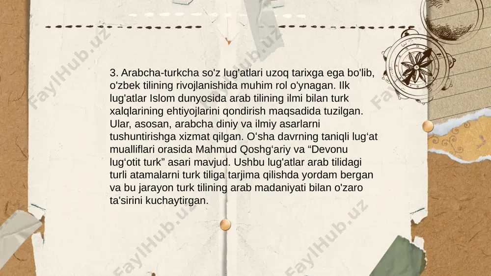 arab tili lug'atlari bilan ishlashni o'rganish - Page 5