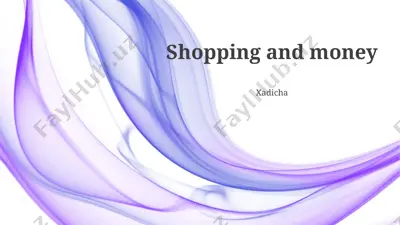 the psychology of shopping — PPTX
