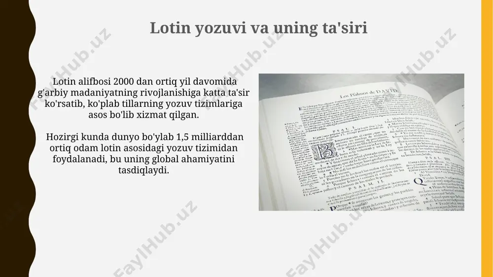 lotin tilining jahon shumul ahamiyati - Page 5