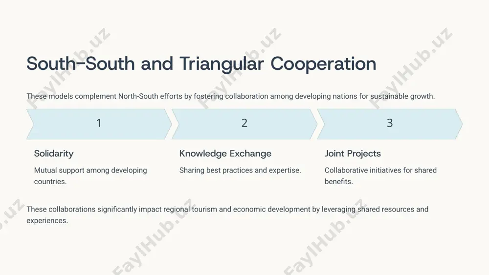tourism, culture, and soft economic security: north-south cooperation - Page 5