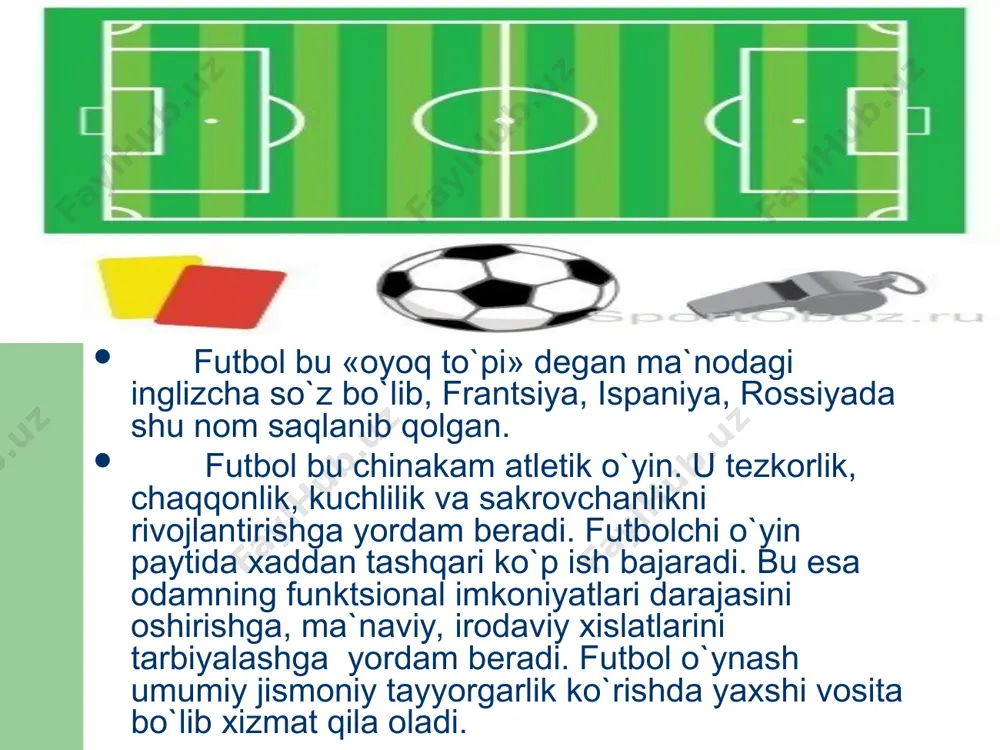 futbol o`yinini paydo bo`lishi - Page 3