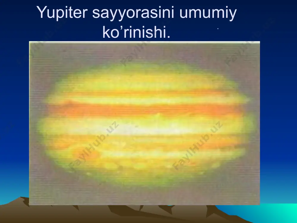 yupiter sayorasining tabiatini o`rganish usullari - Page 2