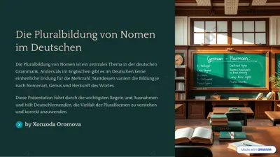 nomen: die pluralbildung von nomen im deutschen — PDF