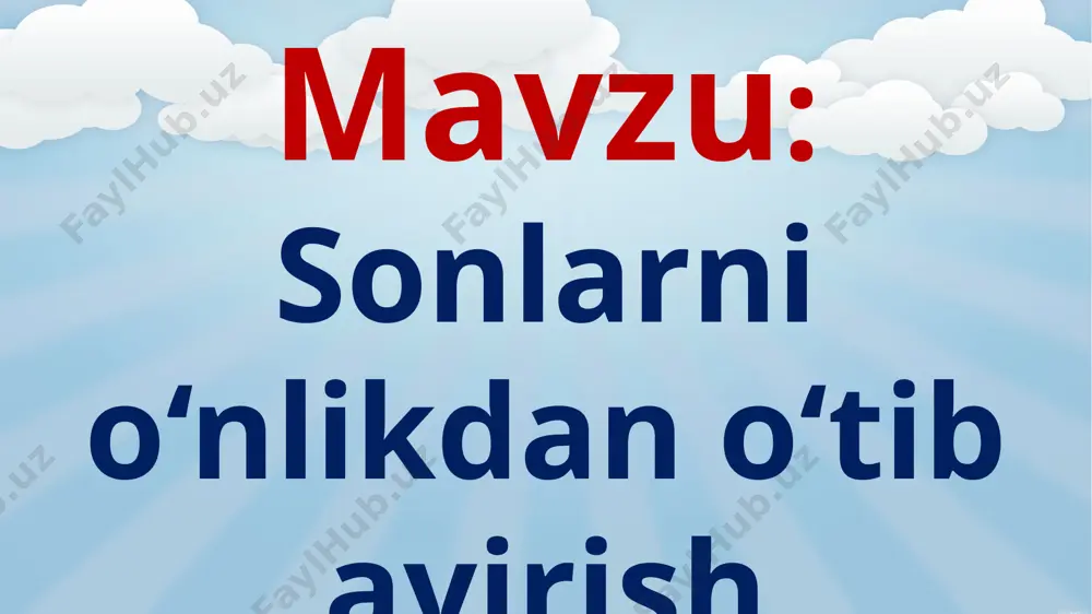 sonlarni o‘nlikdan o‘tib ayirish - Page 3