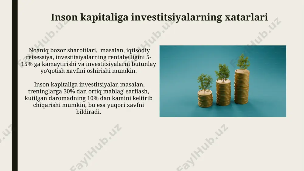 inson kapitaliga investitsiyalar - Page 5
