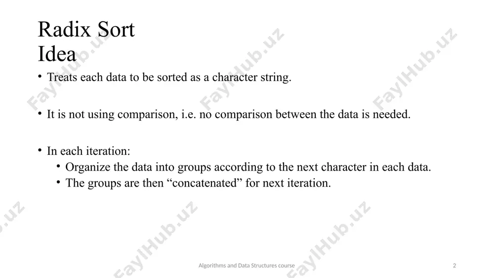 radix sort - Page 2