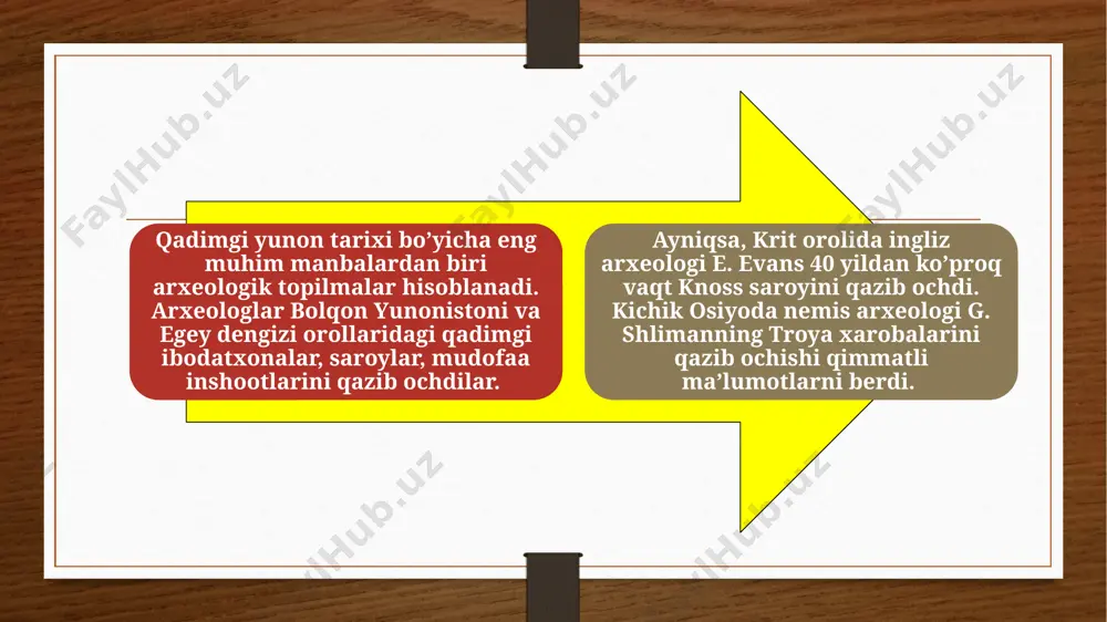 kichik bo’lagi kichik davlatdan germaniya arxivi paydo bo’lgan. xvii asrga kelib germaniyada 3 ta asosiy arxiv mavjudligi: dinastiya arxivi. ichki boshqaruv arxivi. davlat arxivi. dinastiya arxivida (haus archiv) – yer egaligi, merosxo’rlik huquqlari, tug’ilganligi haqidagi guvohnoma, dafn marosimlari, mansabdor shaxslarninng siyosiy yozishmalari, saroy ishchilari, ho’jalik ishlari va boshqa hujjatlar mavjud. ba’zi bir ro’yxatga olish hujjatlari ham saqlanib qolgan. davlat arxivi (state archiv ) unda asosan tashqi siyosatga oid hujjatlar saqlanib qolgan, masalan boshqa davlatlar bilan tuzilgan shartnomalar, diplomatik shatnomalar, yozishmalar bundan tashqaridavlat huquqiga oid ko’pgina ma’lumotlar mavjud. ichki boshqarma davlat arxivida (lendes archiv) davlat boshqaruviga oid hujjatlar bo’lib, uning tarkibida qonunchilik, huquq, sud, moliya va boshqaruvga oid hujjatlar mavjudligi. 1796 yilda fransiyada distriktlarga bo’lininsh maslasi bekor qilindi. departament arxivlari tashkil etilgandan so’ng direktoriya ularga e’tibor qaratmadi, ya’ni arxivlarni markazlashtirishga e’tibor qaratmadi. departament arxivlari mahalliy hokimiyatga bo’ysundirildi. milliy arxiv bilan mahalliy arxivlar aloqasi uzildi. hokimiyat vakillari hujjatlarning qadr-qimmatini bilmas edi, shu …