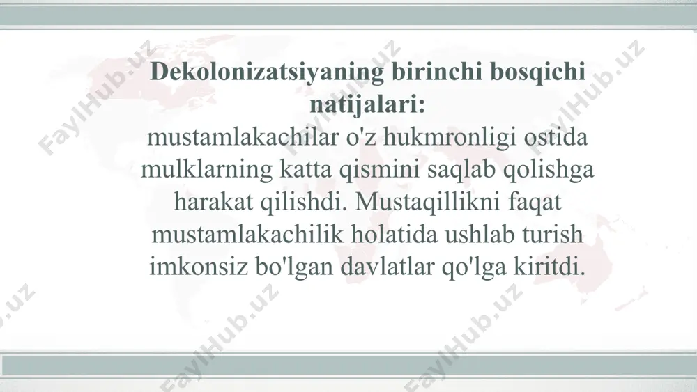 dekolonizatsiya-mustamlakaimperiyasining qulashi - Page 5