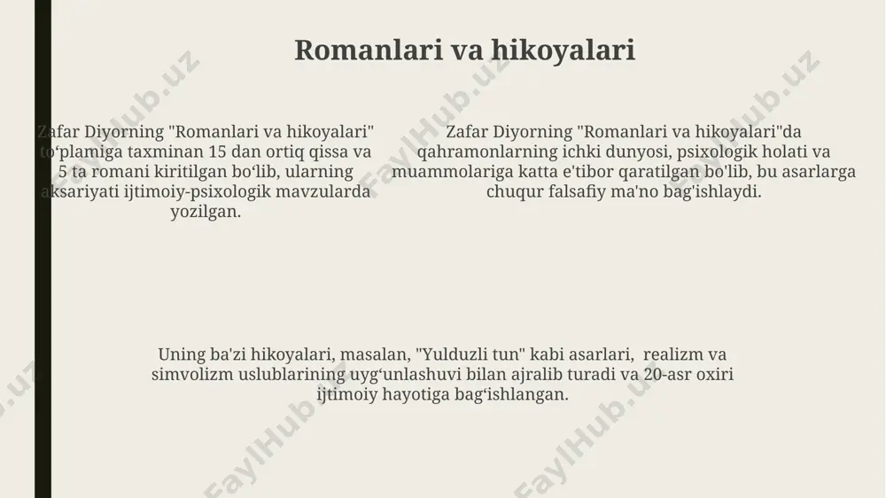 zafar diyor hayoti va ijodi - Page 5