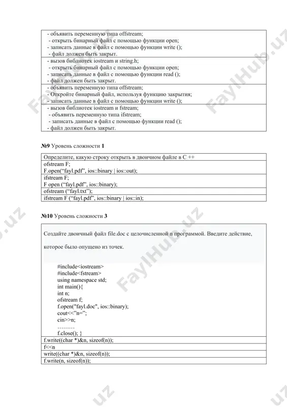 savol va javoblar dasturlash - Page 4
