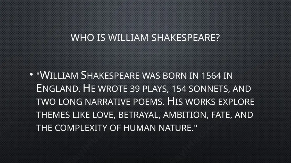 william shakespeare – his writing style and literary techniques - Page 2