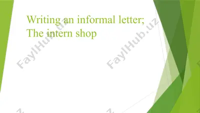 the intern shop — PPTX