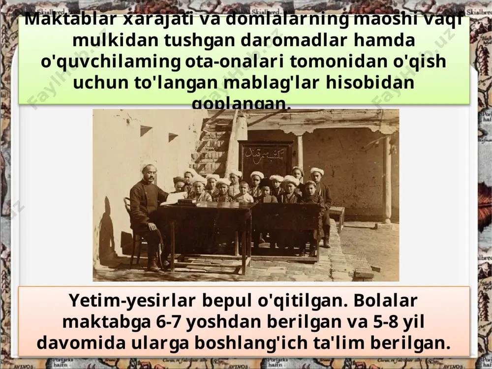 ashtarhoniylar davrida ma'naviy-ma'rifiy, madaniy hayot 8-sinf - Page 4