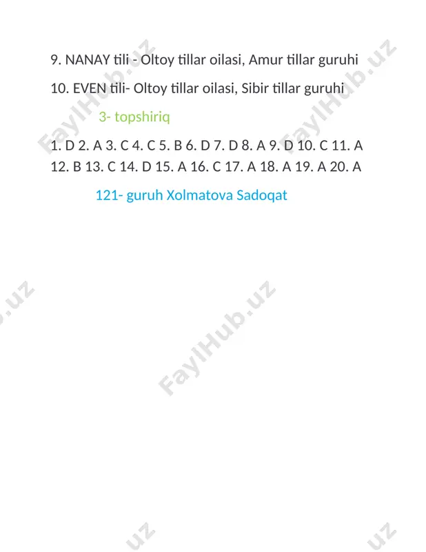 tillarning geneologik tasnifi - Page 3