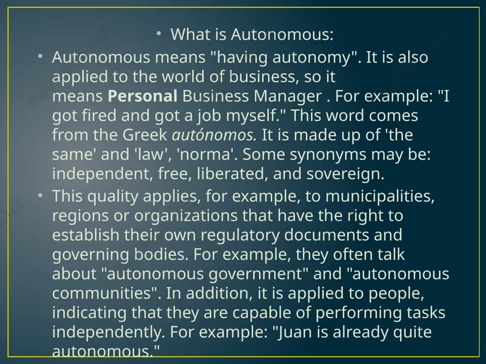 autonomous business management - Page 3