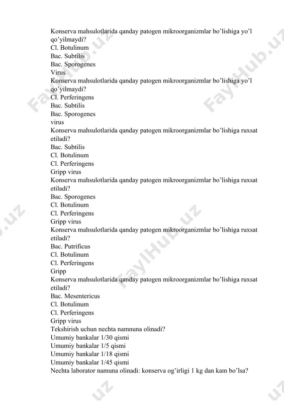 konserva mahsulotlarini gigiyenik tekshirish - Page 4