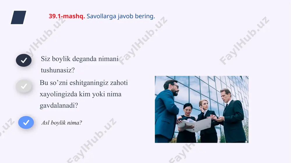 matndagi asosiy va yordamchi malumotlarni aniqlash. asl boylik - Page 4