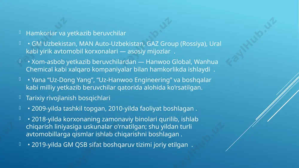 idan hosil qilingan real harakat holati signalidir. bu signal motorning haqiqiy holatini bildiradi solishtirish va tuzatish blokiga uzatiladi, servo draiver orqali motorni nazorat qilishda ishlatiladi. agar farq mavjud bo‘lsa xatolik, tizim bu xatolikni bartaraf etish uchun korrektiruvchi signal yuboradi. shu tarzda motor doim kerakli holatga yaqinlashadi yoki shu holatda ushlab turiladi rejim maqsad izoh 1. pozitsiya aniqlik bilan burchakka yoki joyga borish masalan, robot qo‘l burilishi 2. tezlik ma’lum aylanish tezligini ushlab turish konveyor yoki doimiy aylanish 3. moment (torque) harakat kuchini nazorat qilish masalan, siqish, tortish ilovalari boshqaruv rejimlari (modes) servo motorlar 3 asosiy rejimda ishlaydi: boshqaruv qismi tanlangan rejimga mos ravishda motorni boshqaradi. xulosa servo motorlar aniq, barqaror va boshqariladigan harakat talab qilinadigan joylarda ishlatiladi robototexnika, cnc stanoklar, avtomatlashtirilgan liniyalar. bu harakatni amalga oshirish uchun motorga boshqaruv qismi kerak bo‘ladi. boshqaruv tizimi nima qiladi? servo motorni kerakli burchakka,kerakli tezlikda,kerakli moment bilanharakatlantiradi, so‘ngra feedback orqali harakatni aniqlik bilan kuzatadi …