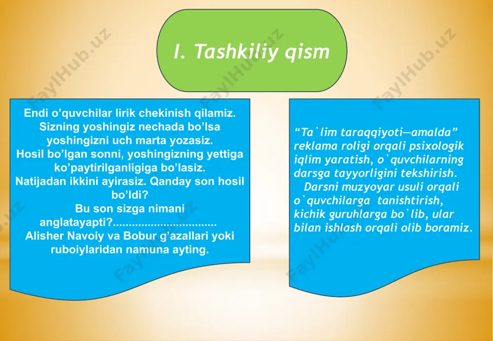 g. (-20)+(-15)+(-6)va 1 a) (-20)+(-15)+(-6)>1 b) (-20)+(-15)+(-6) 0 test. fanlararo bog`lanish (ko`prik) iqtisodiy masalarni, hayotiy masalalarni bajarishda. geografiya, fizika fanlaridagi masalalarni bajarishda, hamda jismoniy tarbiya darslarida hisob kitob masalarni hal etishda qo’llash mumkin. darsni yakunlash guruhlar qancha bal to`plagani hisoblanib, guruhlar mahorati baholanadi. yaxshi qatnashgan o`quvchilar baholanib, uyga vazifa beriladi. uyga vazifa № 25-26-27 image2.wmf image3.wmf image4.jpeg image5.wmf image6.wmf image7.wmf oleobject1.bin oleobject2.bin oleobject3.bin 18 11 7 11 7 = + = - + - 24 ) 15 9 ( 15 9 - = + - = - + - 28 ) 0 28 ( 0 28 - = + - = + - /docprops/thumbnail.jpeg