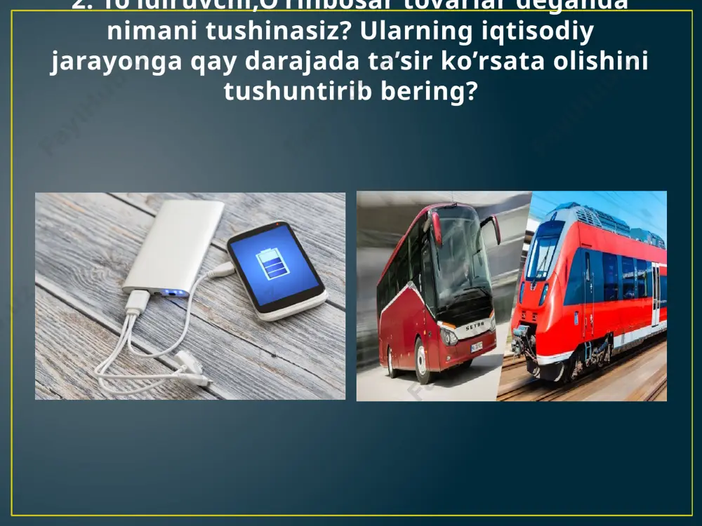 o’zgarish yuz berishi haqida to’liq fikr bildiring. 3. qs=1800-240p qd=3550+266p bozor narxi va bozor muvozanati miqdorini toping. agar bozordagi har bir mahsulot uchun 10% soliq qo’shilsa yangi talab va taklif miqdorini toping. 4. 2010 yilda jahon bozorida nonga bo’lgan talab miqdori qd=4077-266p 2010 yilda ichki bozorda nonga bo’lgan talab miqdori qd=1000-46p har ikkala holat uchun ham taklif miqdori quyidagicha berilgan qs=1800+240p bo’lsa a. bozor muvozanati va bozor narxini toping har ikki holat uchun b. talab va taklifni grafikda ifodalang har ikki holat uchun c. agar har ikki bozorda ham har bir tovar narxi 50 ga tushurilsa yangi bozor talabi va bozor taklifini miqdorini toping. image1.jpg image2.jpeg image3.jpeg image4.jpeg image5.jpeg image6.png image7.jpeg image8.png image9.jpeg image10.jpeg image11.jpeg image12.jpeg image13.png image14.jpeg image15.jpg image16.jpeg image17.jpeg image18.jpg 479427152 /docprops/thumbnail.jpeg