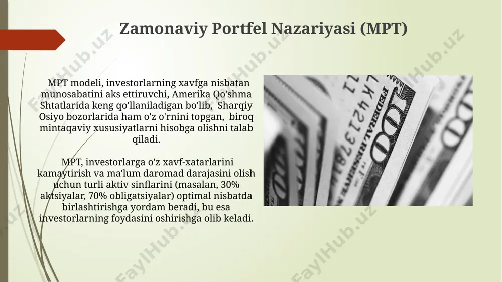 invistitsiya portfeli nazariyasi - Page 5