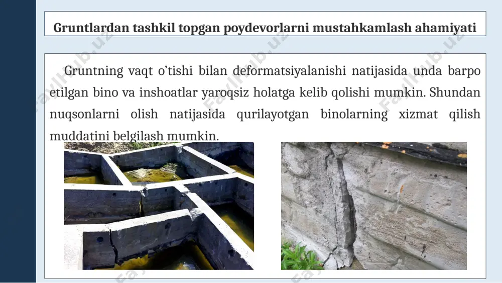 shag’alli gruntlardan tashkil topgan poydevorlarni mustahkamlash texnologiyalari - Page 4