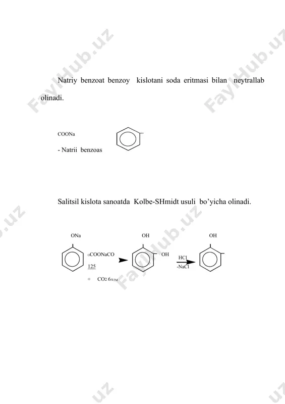 aromatik kislotalar va ularning birikmalari - Page 5